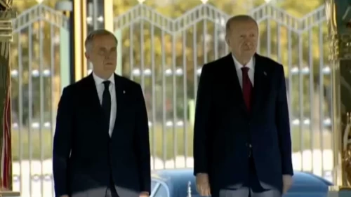 Cumhurbaşkanı Erdoğan, Kanada Başbakanı'nı karşıladı