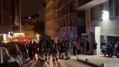 Bahçelievler'de otelde korkutan yangın