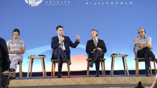 COP31 Başkanı Kurum, Fiji’deki Pre-COP toplantılarında konuştu