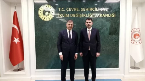 Bakan Kurum, İzmir Büyükşehir Belediye Başkanı Tugay ile görüştü!