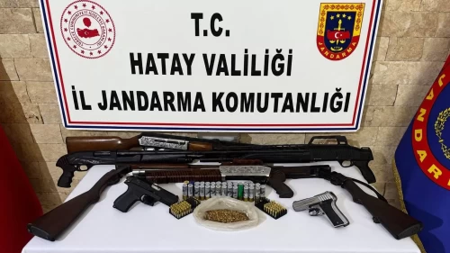 Hatay’da kurusıkı tabancaları ateşli silaha dönüştüren şüpheli yakalandı