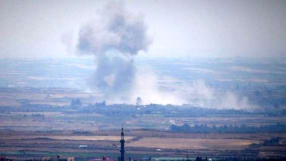 Barış Pınarı Harekatı'ndan ilk görüntüler