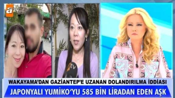 585 bin TL’sini kaptıran Japon Yumiko Sakagami, Müge Anlı’dan yardım istedi