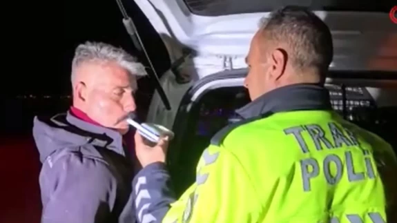 Aksaray’da alkollü sürücüden skandal tehdit: “Benim ağırlığımı göreceksin”