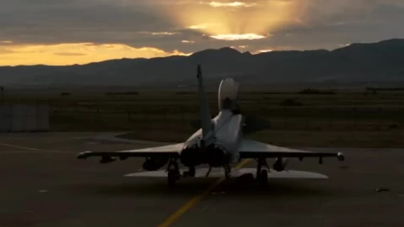 Birleşik Krallık Eurofighter’ları Türkiye’de