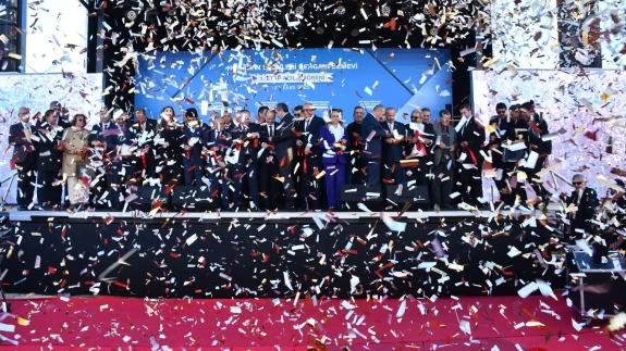 MHP Lideri Bahçeli hibe etmişti! Türkiye'nin en büyük cemevi "Hacıbektaş Horasan Erenleri Dergâhı Cemevi Külliyesi" açıldı