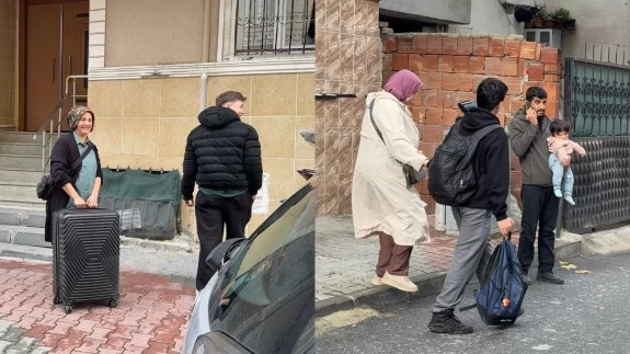 Arnavutköy’de sabaha karşı korkutan çökme: İstinat duvarı yıkıldı, iki bina tahliye edildi