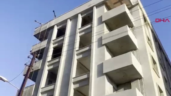 Adana’da inşaatta acı olay: 4’üncü kattan düşen işçi hayatını kaybetti