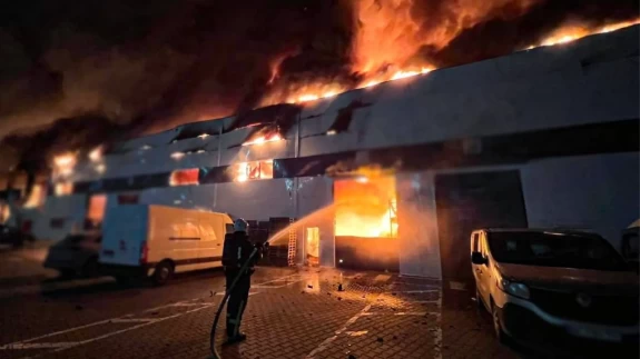 Devasa füze ve İHA saldırısı