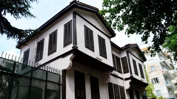 Selanik Atatürk'ün evinden görüntüler