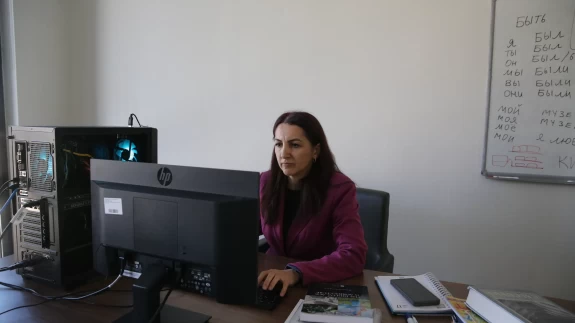 Ahıska Türkü akademisyen Türkiye'de öğrenci yetiştiriyor