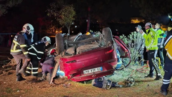 Karabük’te feci kaza: Otomobil takla attı, sürücü hayatını kaybetti!