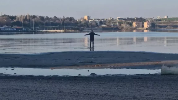 Tekirdağ’da deniz çekildi! Sahilde endişe yaratan görüntüler