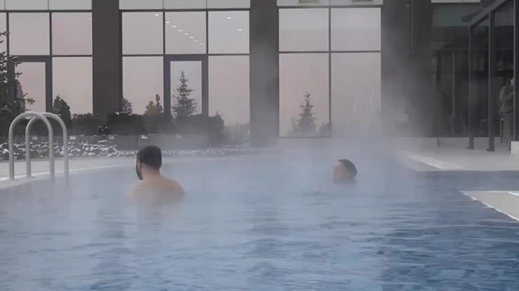 Termal’de kış yoğunluğu! Kaplıcalarda doluluk yüzde 80’e ulaştı