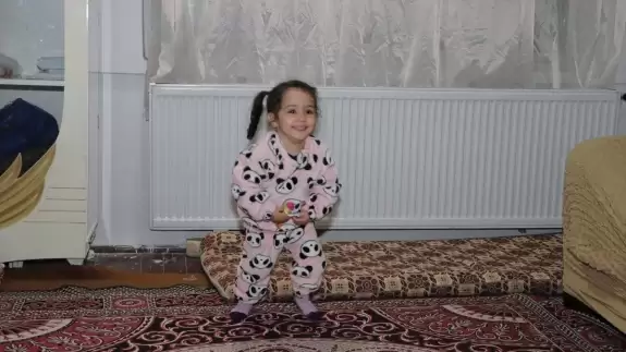 Kahramanmaraş depreminden kurtarılan "Enkaz bebek" 2 yaşında