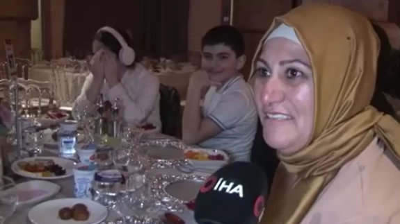 Tarihi Binbirdirek Sarnıcı iftarda vatandaşları ağırlıyor