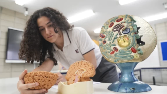 Lise öğrencisi beyin tümörü ve bağırsak ilişkisini inceledi, projesi ödül kazandı