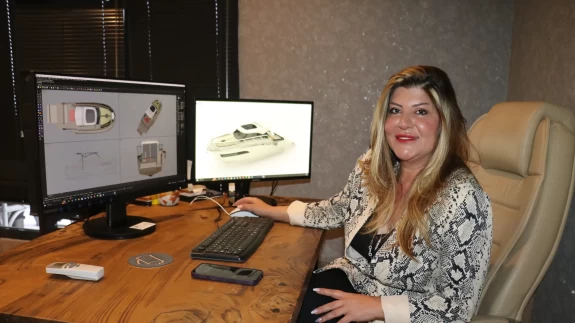 Kadın girişimcinin ürettiği yatlar 4 farklı ülkeye ihraç ediliyor