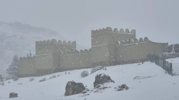 Çorum beyaza büründü