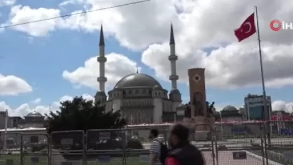 Gezi Parkı olaylarının yıldönümü nedeniyle Taksim'de güvenlik önlemleri alındı