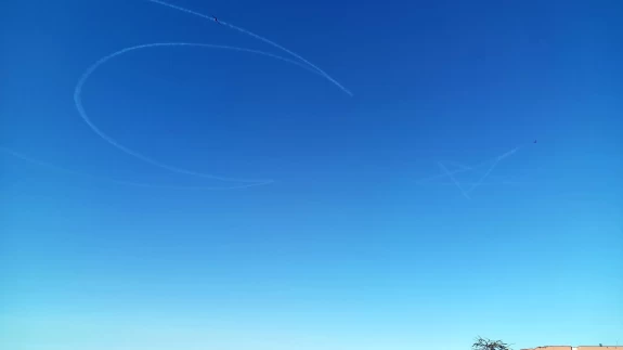 SOLOTÜRK Samsun semalarında ay-yıldız çizdi