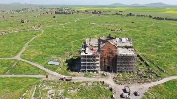 Anadolu'da ilk cuma namazının kılındığı cami restore ediliyor