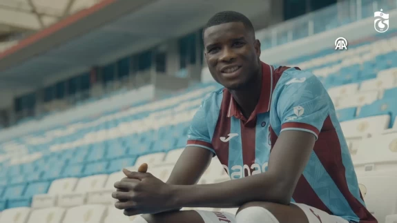Trabzonspor’dan Paul Onuachu’ya özel klip