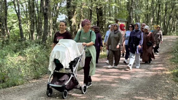 Doğada fizyoterapi ile "şifa" buluyorlar