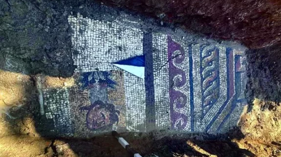Roma Dönemi'ne ait yeni mozaik alanlar bulundu
