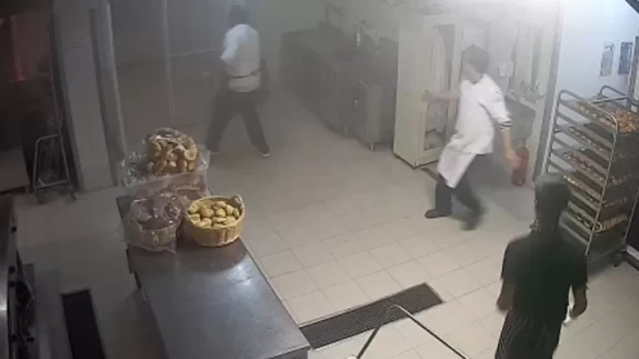 Kartalkaya'daki yangının ilk anları!