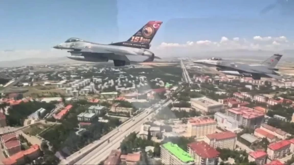 F-16’lardan nefes kesen pasaj!