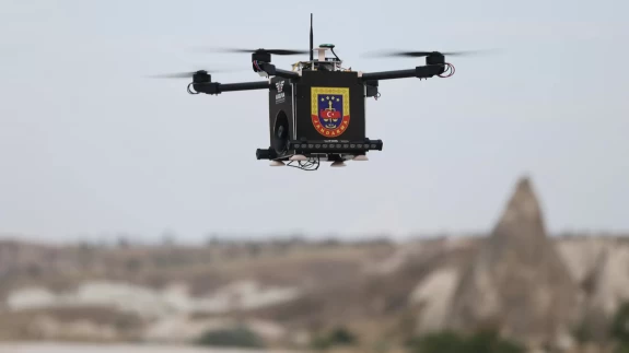 "Asayiş dronu" etkin ve hızlı müdahaleler için hazır
