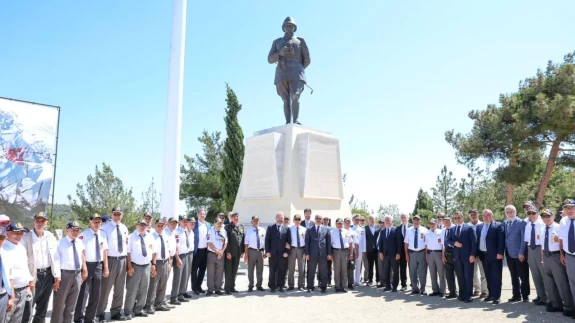 Tarihi Gelibolu Yarımadası'nda Anafartalar Zaferi'nin 110. yıl dönümü töreni düzenlendi