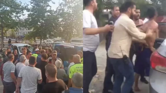 Polis ekiplerine taşla saldıran 9 kişi tutuklandı