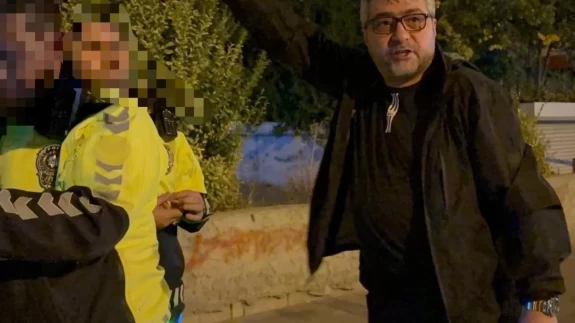 Kayseri’de alkollü sürücüden polise tepki: “Ekmeğimi sen mi vereceksin?”
