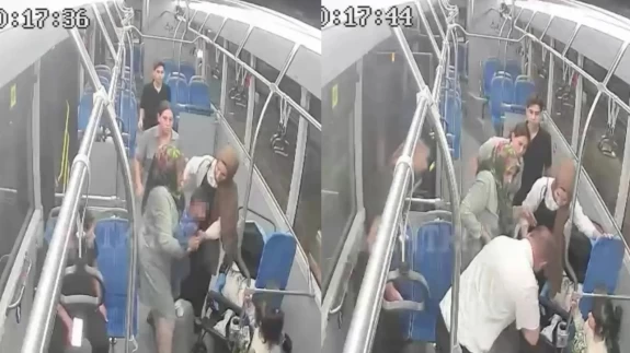 Nefes alamayan çocuğu otobüs şoförü hayata döndürdü