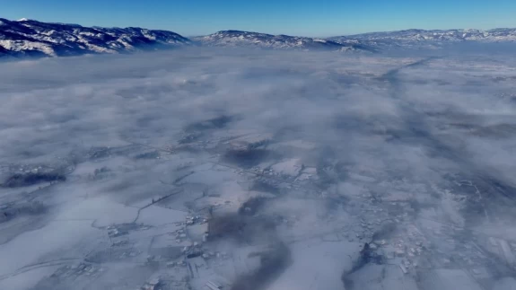 Sürücüler zor anlar yaşadı: Anadolu Otoyolu sisle kaplandı