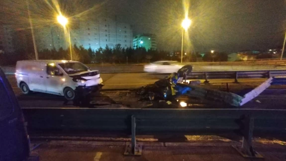 Mucize kurtuluş! Alkollü sürücüyü emniyet kemeri hayata bağladı