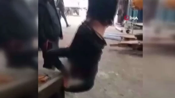 Ankara'da skandal görüntüler sonrası tutuklama! Zihinsel engelli çalışana eziyet ettiler