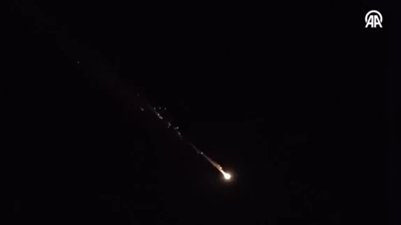 İran’ın füzeleri Beytüllahim semalarında görüldü