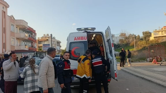 Park halinden yola çıkan otomobil kazaya davetiye çıkardı!