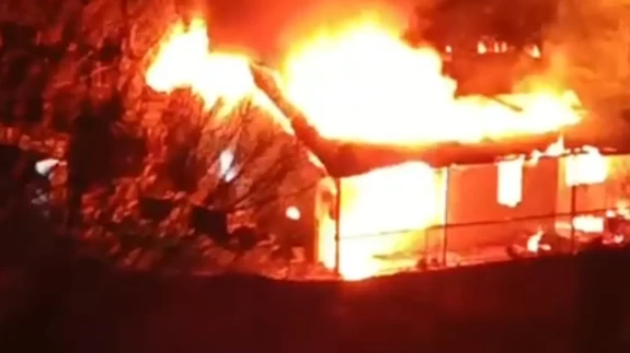 Adana’da müstakil ev yangında küle döndü