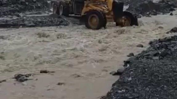 Elazığ'da sel faciası: Gökdere Köyü'nde alternatif yol sular altında kaldı