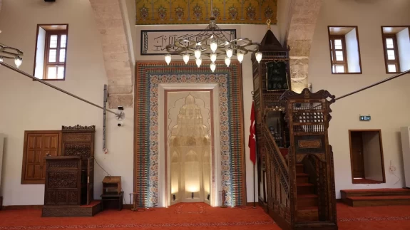 Kahramanmaraş'ın simgesi Ulu Camii, ibadete açıldı