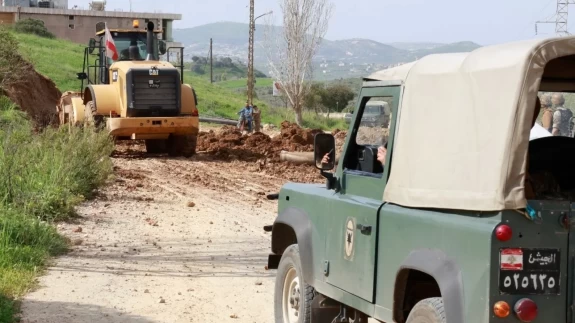 Lübnan Ordusu Mercayun-Hasbaya yolunu yeniden ulaşıma açtı