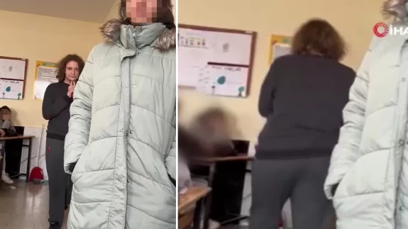 Saldırganın sınıfta çekildiği görüntüler ortaya çıktı!