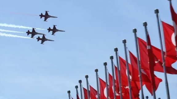 Türk Yıldızları’ndan 111. Yıl selamı