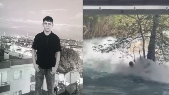 Tarsus'ta akıntıya kapılan Batu’nun son görüntüleri ortaya çıktı