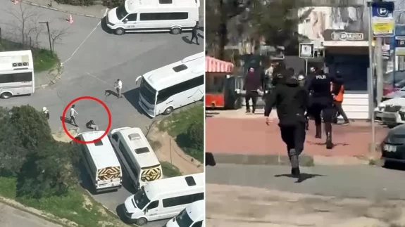 İstanbul'da İsrail Başkonsolosluğu'na silahlı saldırı!
