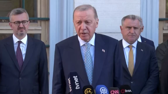 Cumhurbaşkanı Erdoğan'dan Büyük Çamlıca Camii'nde bayram mesajı: 'Kurban Bayramı teslimiyet bayramıdır'